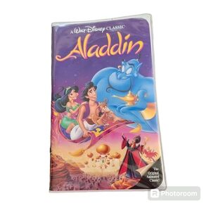 ALADDIN WALT DISNEY CLASSIC VHS TAPE